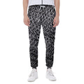 Silver Chainmail Print Joggers