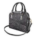 Silver Chainmail Print Shoulder Handbag
