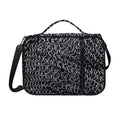 Silver Chainmail Print Shoulder Strap Bible Bag
