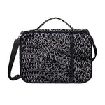 Silver Chainmail Print Shoulder Strap Bible Bag
