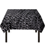 Silver Chainmail Print Tablecloth