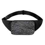 Silver Chainmail Print Waist Bag