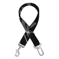Silver Dragonfly Pattern Print Dog Seat Belt