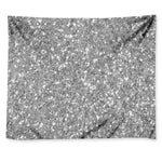 Silver Glitter Artwork Print (NOT Real Glitter) Tapestry