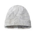 Silver Grey Marble Print Beanie