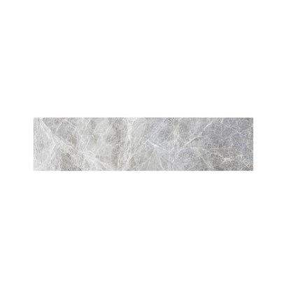 Silver Grey Marble Print Bed Runner