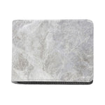 Silver Grey Marble Print Bifold Wallet
