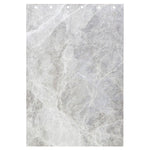 Silver Grey Marble Print Curtain