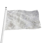 Silver Grey Marble Print Flag