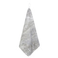 Silver Grey Marble Print Hand Towel