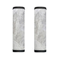 Silver Grey Marble Print Handle Covers