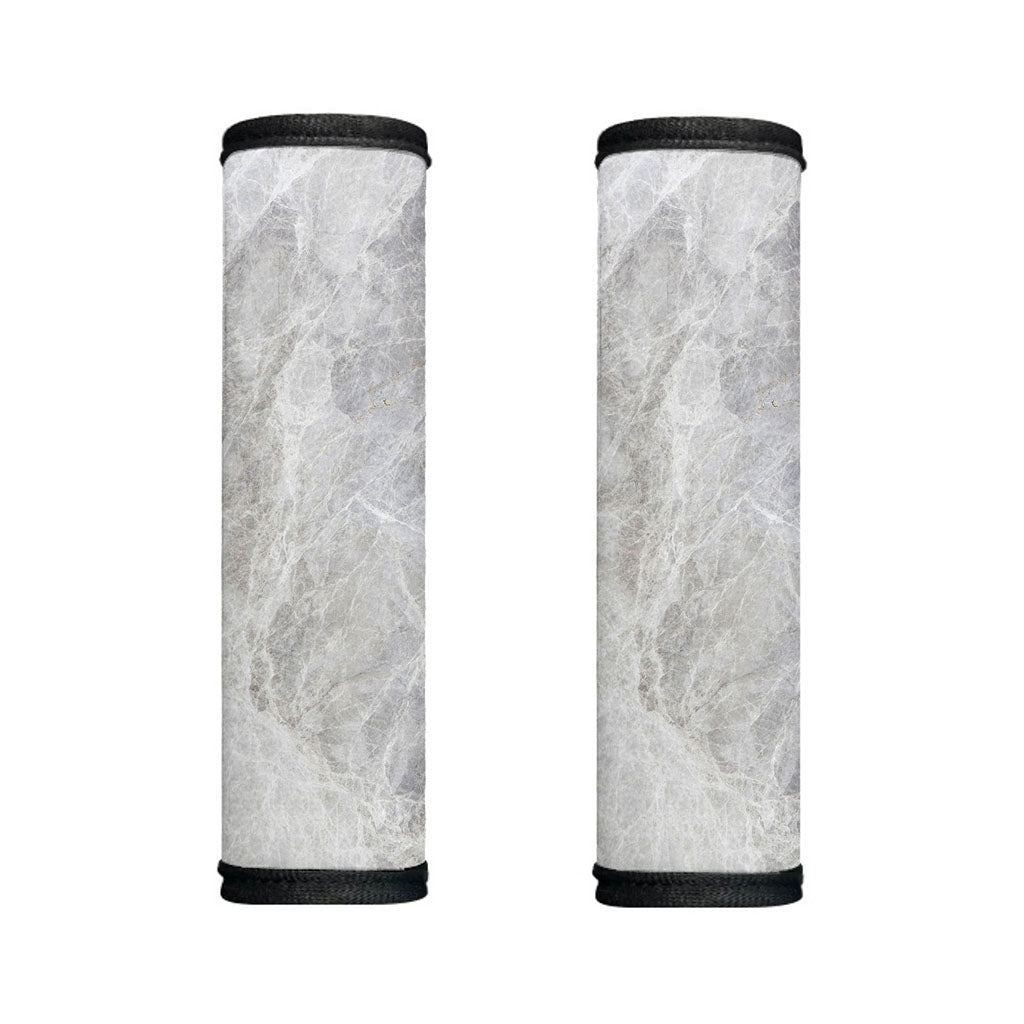 Silver Grey Marble Print Handle Covers