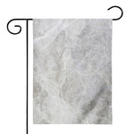 Silver Grey Marble Print House Flag