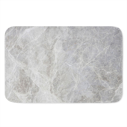 Silver Grey Marble Print Indoor Door Mat