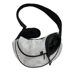 Silver Grey Marble Print Pet Sling Carrier