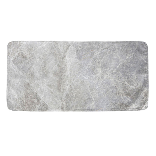 Silver Grey Marble Print Towel
