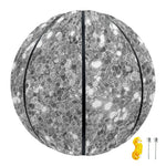 Silver (NOT Real) Glitter Print Basketball