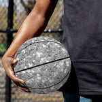 Silver (NOT Real) Glitter Print Basketball