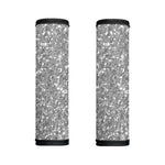 Silver (NOT Real) Glitter Print Handle Covers