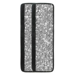 Silver (NOT Real) Glitter Print Refrigerator Handle Covers
