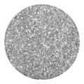 Silver (NOT Real) Glitter Print Round Blanket