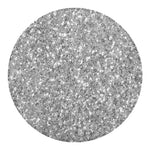 Silver (NOT Real) Glitter Print Round Blanket