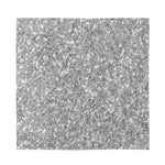 Silver (NOT Real) Glitter Print Silk Bandana