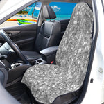 Silver (NOT Real) Glitter Print Waterproof Car Seat Cover