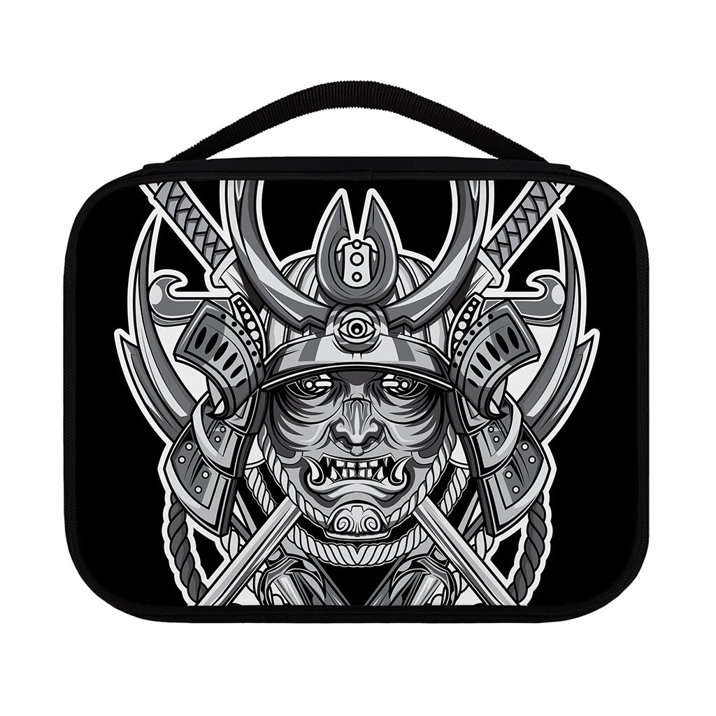 Silver Samurai Mask Print Classic Bible Case