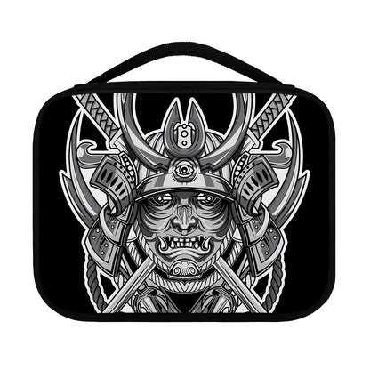 Silver Samurai Mask Print Classic Bible Case
