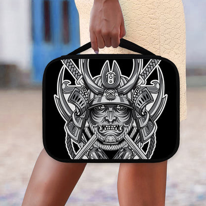 Silver Samurai Mask Print Classic Bible Case