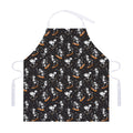 Skateboarding Skeleton Pattern Print Adjustable Apron