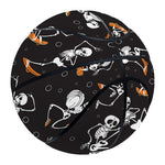 Skateboarding Skeleton Pattern Print Basketball