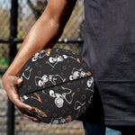 Skateboarding Skeleton Pattern Print Basketball