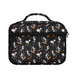 Skateboarding Skeleton Pattern Print Briefcase Bible Bag