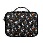 Skateboarding Skeleton Pattern Print Briefcase Bible Bag