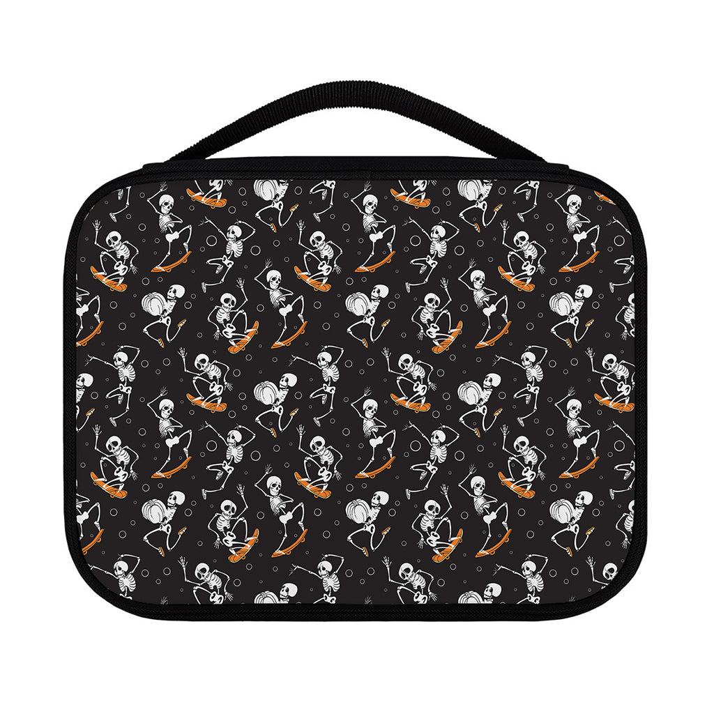 Skateboarding Skeleton Pattern Print Classic Bible Case