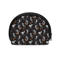 Skateboarding Skeleton Pattern Print Coin Purse