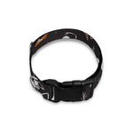 Skateboarding Skeleton Pattern Print Dog Collar