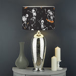 Skateboarding Skeleton Pattern Print Drum Lamp Shade