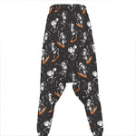 Skateboarding Skeleton Pattern Print Hammer Pants