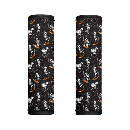 Skateboarding Skeleton Pattern Print Handle Covers