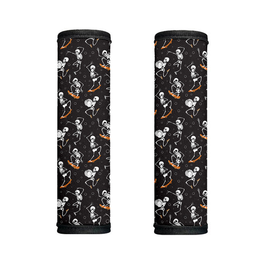 Skateboarding Skeleton Pattern Print Handle Covers