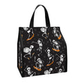 Skateboarding Skeleton Pattern Print Insulated Lunch Tote