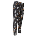 Skateboarding Skeleton Pattern Print Men's Compression Pants