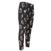 Skateboarding Skeleton Pattern Print Men's Compression Pants