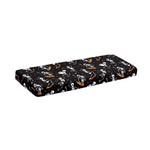 Skateboarding Skeleton Pattern Print Piano Keyboard Cover