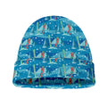 Ski And Snowboard Pattern Print Beanie