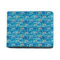 Ski And Snowboard Pattern Print Bifold Wallet