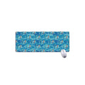 Ski And Snowboard Pattern Print Extended Mouse Pad